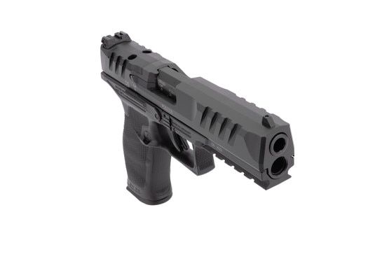 Walther PDP 5-inch 9mm pistol with standard sights.